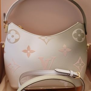 LOUIS VUITTON MARSHMALLOW BAG SPRING IN THE CITY SUNSET PASTEL GIANT CANVAS NEW